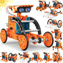 STEM 13-in-1 Education Solar Robot Toys for Age 8-12, DIY Building Science Experiment Robots Kit Birthday Gifts for 8 9 10 11 12 Years Old Boys Girls Kids Teens, Solar Powered by The Sun by TinyTreasures Baby Boutique