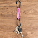 BRAVESHINE Paracord Keychain Carabiner Clip, D Ring Lanyard Hanger Stroller Hook for Water Bottle, Key, Backpacks, Men, Women by TinyTreasures Baby Boutique