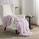Bedsure GentleSoft Fluffy Lavender Purple Throw Blanket, Purple Decor Lilac Gifts for Kids Girls Women, Soft Cozy Fuzzy Plush Warm Thick Sherpa Fleece Faux Fur Blanket, Birthday Gifts for Her, 50x60 by CozyNest Decor