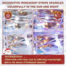 4.5FT Lighted Snowman for Christmas Decoration, 3D Pre-Lit Iridescent Snowman Xmas Decor with 100 LED Lights, Glittered Standing Holiday Display for Outdoor, Indoor by CozyNest Decor
