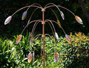 Stanwood Wind Sculpture: Kinetic Copper Triple Spinner - Falling Foliage by CozyNest Decor