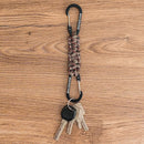 BRAVESHINE Paracord Keychain Carabiner Clip, D Ring Lanyard Hanger Stroller Hook for Water Bottle, Key, Backpacks, Men, Women by TinyTreasures Baby Boutique