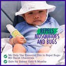California Baby Natural Bug Repellent Spray | Citronella Bug Spray | DEET-Free | Repels Mosquitoes + Bugs | Allergy Friendly | Great Smell | Baby & Adult Insect Repellent Spray | 59 mL / 2 oz. by TinyTreasures Baby Boutique