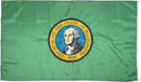 FlagSource Washington Nylon State Flag, Made in the USA, 3x5' by GreenHaven Gardens
