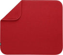 S&T INC. Dish Drying Mat, 16” x 18”, Absorbent Microfiber Kitchen Counter Mat, Dish Drying Pad for Dishes, Utensils, Pots and Pans, Large, Red by CozyNest Decor