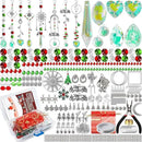 WASTROYAL 500 Pcs+ DIY Suncatcher Making Kits for Adults Crystal Christmas Sun Catchers Crafts Rainbow Maker for Christmas Decor Indoor Window Christmas Favors Sun Catcher Craft (Christmas) by GreenHaven Gardens