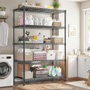 REIBII Storage Shelves 71" H Tall Wire Shelving Unit Sturdy Metal Shelves Adjustable Wide Pantry Shelves 5 Tier Deep Heavy Duty Metal Shelving Load 1500LBS,Dorm Room Essentials Dorm Storage Rack by TinyTreasures Baby Boutique