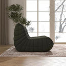 Bean Bag Chair, Loveseat Fireside Chair Bean Bag Sofa Large Bean Bag Chair for Adults, 2 Seater Bean Bag Chairs for Teens with High Density Comfortable Foam, Bean Bag for Living Room, Bedroom (Green) by CozyNest Decor