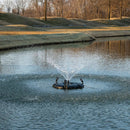 HALF OFF PONDS Floating Fountain – 1/4 HP Pond Aerator, 100' Cord – 3000 GPH Water Pump – 9 Spray Patterns – Energy-Efficient – for Small Ponds & Water Gardens by GreenHaven Gardens