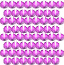 Bright LED Floral Tea Light Vase Submersible Lights for Party Wedding (Pink, 60 Pack) by GreenHaven Gardens