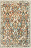 Keen Home Design 2x3 Rug - Machine Washable Entry Rug with Non-Slip Backing, Ideal for Enteryway, Kitchen, Bathroom, Laundry Room - Vintage, Easy Clean, Durable, Low Pile Rug - (2' x 3') by CozyNest Decor