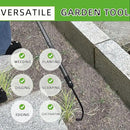 Weed Puller, Long Handle Crack Weeder Tool Hand Cultivator with Soft Foam Grip, Durable Curved Head Hook Weed Remover Tool Ideal for Weeding Digging Edging Planting Cultivating Scraping by GreenHaven Gardens