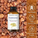 Majestic Pure Frankincense Essential Oil with Glass Dropper - Huge 4 Fl Oz - 100% Pure and Natural Frankincense Oil - Premium Grade Essential Oils for Diffuser, Aromatherapy, Soap and Candle Making by CozyNest Decor
