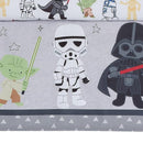 Lambs & Ivy Star Wars Classic 3-Piece Baby Crib Bedding Set - Yoda/Darth Vader by TinyTreasures Baby Boutique