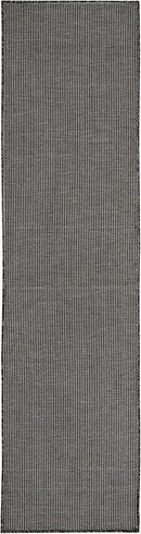 Nourison Home Positano Charcoal 2' x 6' Area Rug Easy Clean, Non Shedding, Bed Room, Living Room, Dining Room, Kitchen (6' Runner) by CozyNest Decor
