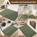 COSY HOMEER-Door-Mat 32"x48" Non Slip Absorbent Entryway Rugs Dirt Trapper Doormats Washable Entrance Mats Low Pile Welcome Floor Mat for Front Back Door and Entry Mats,Green by CozyNest Decor