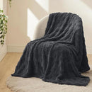 Bedsure GentleSoft Twin Blanket for Bed Dark Grey - Super Soft Cozy Blankets for Women Men Girls, Cute Fuzzy Fleece Throws for Bedroom Couch, 60x80 Inches by CozyNest Decor