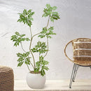 Artificial Mahonia Fortunei Tree 6ft,Tall Fake Plant Artificial Sumac Tree, Faux Plants Indoor Fake Plants Decor with Pots for Home Office Bathroom Bedroom Living Room Decorations Housewarming by CozyNest Decor