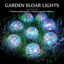 Honoson Decorative Solar Globe Lights Outdoor Waterproof LED Cracked Glass Ball Lights for Pathway, Walkway, Garden, Yard, Lawn Decoration(4 Pcs,3.9 Inch) by GreenHaven Gardens