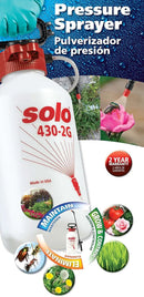Solo 430-2G 2-Gallon Farm and Garden Sprayer with Nozzle Tips for Multiple Spraying Needs by GreenHaven Gardens