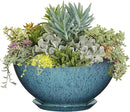 Classic Home and Garden Premiere Collection Planter, Rosie 10", Indigo Speckle by GreenHaven Gardens
