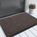 Yimobra Front Door Mat Outdoor Indoor Entrance, 100% Waterproof All-Season All Weather Doormat, Welcome Matt Outside Entry, Non Slip, Low Profile, Heavy Duty Patio Porch Floor Mats,29.5 x 17 by CozyNest Decor