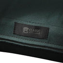 Classic Accessories Ravenna Water-Resistant 25 x 25 x 5 Inch Square Patio Seat Cushion Slip Cover & Foam, Mallard Green, Lounge Chair Cushion by GreenHaven Gardens