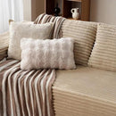ovios 104" Cloud Sectional Couch with L-Shape Chaise,Modern Modular Sofa with Deep Seat, Upholstered Couches for Living Room Bedroom,No Assembly Required, Beige (Plush Corduroy Fabric) by CozyNest Decor