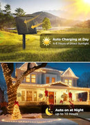 2-Pack 480LED 170FT Total Solar Outdoor Lights IP65 Waterproof Solar Powered Lights with 8 Lighting Modes for Party Garden Yard Home Holiday Tree Decoration Lighting, Warm White by GreenHaven Gardens