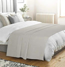 BELIZZI HOME 100% Cotton Bed Blanket, Breathable Bed Blanket Twin Size, Cotton Thermal Blankets Twin, Perfect for Layering Any Bed for All Season, Light Grey by CozyNest Decor