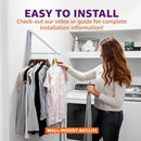 InstaHanger - Wall Mounted Drying Rack - The Original Collapsible Clothes Drying Rack and Storage by CozyNest Decor