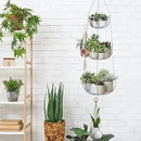Simple Houseware Modern 3-Tier Hanging Fruit Basket, Chrome by CozyNest Decor