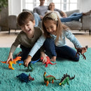 STEM.org Dinosaur Painting Kit for Kids with Dino Trivia-Dinosaur Crafts for Kids Ages 3-5 + w/ 2 T-Rex Set - Screen Free, Educational Gifts for Boys by TinyTreasures Baby Boutique