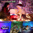 FlyEagle Galaxy Projector for Bedroom, Light Projector Star Projector Galaxy Light with Bluetooth Speaker, Timer, APP & Remote Control for Kids by TinyTreasures Baby Boutique