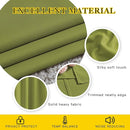 NICETOWN Bedroom Room Darkening Curtains and Drapes - Energy Smart Thermal Insulated Solid Grommet Room Darkening Draperies for Living Room (2 Panels, 66 inches x 72 inches, Fresh Green) by TinyTreasures Baby Boutique