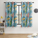 Kids Astronaut and Rocket Blackout Curtains - 100% Blackout, Thermal Insulated, Noise Reducing, Bring The Cosmos Closer to Your Kid’s Room, 2 Panels (Moonbound Adventure, W52×L63) by TinyTreasures Baby Boutique