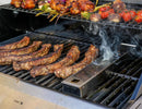 Monument Grills Larger 4-Burner Propane Gas Grills Stainless Steel with Smoke Box(2 items) by GreenHaven Gardens