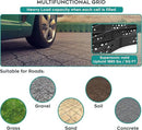 Vodaland - 2" GeoCell - 100% Permeable for Walking Paths, Patios and Erosion Control, Size 9 ft x 17 ft Black by GreenHaven Gardens