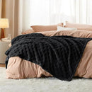 Bedsure GentleSoft Twin Blanket for Bed Black - Super Soft Cozy Blankets for Women Men Girls, Cute Fuzzy Fleece Throws for Bedroom Couch, 60x80 Inches by CozyNest Decor