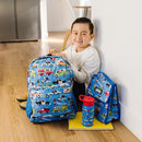 Wildkin 16-inch Kids Backpack – Durable, Padded & Spacious School Bag for Boys & Girls - Heroes by TinyTreasures Baby Boutique