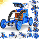 STEM 13-in-1 Education Solar Power Robots Toys for Boys Age 8-12, Educational Toy Science Kits for Kids, Building Experiment Robotics Set STEM Project Gifts for 8 9 10 11 12 Years Old Boy Girls Teens by TinyTreasures Baby Boutique