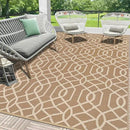 HEBE Outdoor Rug Waterproof 6x9, Reversible Plastic Straw Rug RV Camping Rug, Indoor Outdoor Patio Mat Clearance, Outside Carpet for Porch,Deck,Camper,Balcony,Backyard,Picnic by GreenHaven Gardens