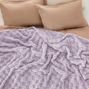 Bedsure GentleSoft King Size Blanket for Bed - Super Soft Cozy Blankets for Women Men Girls, Large Fuzzy Fleece Throw for Bedroom Decor, Lavender Fog,108x90 Inches by CozyNest Decor