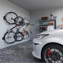monTEK Swivel Bike Wall Mount – 4 Pack Garage Bike Hanger & Space-Saving Vertical Bike Rack for Garage & Apartment, Sturdy Bike Storage Hook Holds 66 lbs, Easy Installation & Scratch-Proof Design by GreenHaven Gardens