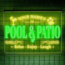 Personalized Pool & Patio Neon Sign, Custom LED Wall Light for Backyard Decor, Outdoor Bar Sign, Relaxing Vibes Gift for Homeowners by CozyNest Decor