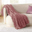 Bedsure GentleSoft Dusty Pink Throw Blanket for Couch - Checkered Fleece Blankets Gifts for Women Men Girls, Cute Soft Cozy Throw for Bedroom Home Decor Gifts, 50x60 Inches by CozyNest Decor