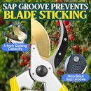 Haus & Garten ClassicPRO 8.5" Premium Titanium Bypass Garden Shears - Use as Pruners, Pruning Shears for Gardening, Hand Pruners, Handheld Garden Clippers Scissors Tool by GreenHaven Gardens