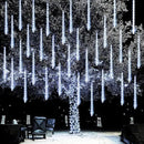 Dazzle Bright Meteor Shower Rain Lights (288 LED, White) by GreenHaven Gardens