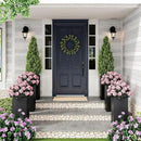 Set of 2 Planter Box Outdoor 30"H x 14.4"W x 13.6"D- Tall Planters for Outdoor Patio/Porch, All-Weather with Anti-dumping Kit, Durable Galvanized Steel, Modern Design for Plants, Flower, Garden by CozyNest Decor