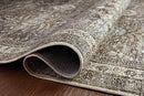 Loloi Layla Collection LAY-13 Antique/Moss 7'-6" x 9'-6" .13" Thick Area Rug, Soft, Durable, Vintage Inspired, Distressed, Low Pile, Non-Shedding, Easy Clean, Printed, Living Room Rug by CozyNest Decor